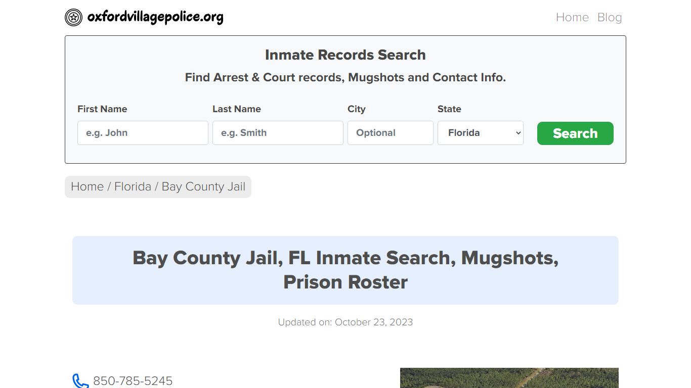 Bay County Jail, FL Inmate Search, Mugshots, Prison Roster